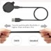 Replacement Charger for Forerunner 10/15 for Women/Man - TenYun USB Data Charger Dock Charging Cable for Garmin Forerunner 10/Garmin Forerunner 15 Size: Small (Small-Black)