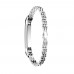 Compatible with Fitbit Alta HR/Alta Bands, Classy Fitness Wristband Smart Watch Stainless Steel Strap Adjustable Replacement Accessory Bands Strap for Alta HR/Fitbit Alta Bands(Silver)