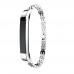 Compatible with Fitbit Alta HR/Alta Bands, Classy Fitness Wristband Smart Watch Stainless Steel Strap Adjustable Replacement Accessory Bands Strap for Alta HR/Fitbit Alta Bands(Silver)