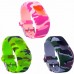 FitTurn Compatible with Vivofit jr.2 Bands Replacement Soft Silicone Straps for Garmin Vivofit jr 2 Activity Tracker Accessories (Camo-3Colors B)