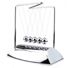 FitTurn Z-shaped Zigzag Newtons Cradle Metal Balance Balls 